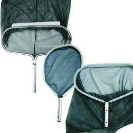 Bodenkescher "Premium Line" -  schwarz/silber,...