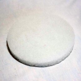 BIBER 22: Pad, soft, weiß, Finish-Pad zum Nachpolieren